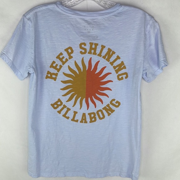 Billabong Keep Shining Purple T-Shirt - Picture 4 of 5